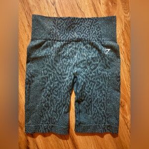 Gymshark Adapt Animal Biker Shorts - Navy / Brand Blue